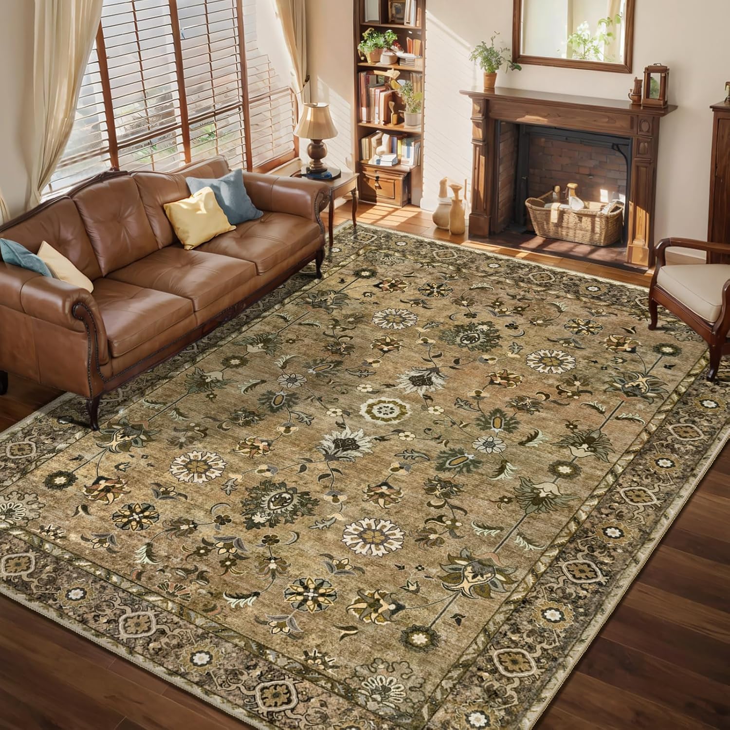 Tapis salle à manger shabby chic pour réchauffer l'ambiance de la maison