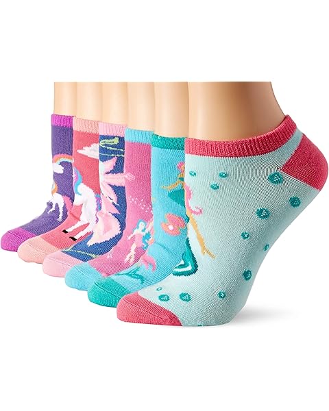 K. Bell women's Fun Food & Drink Low Cut Socks - 6 Pairs - Cool & Cute Novelty Gifts