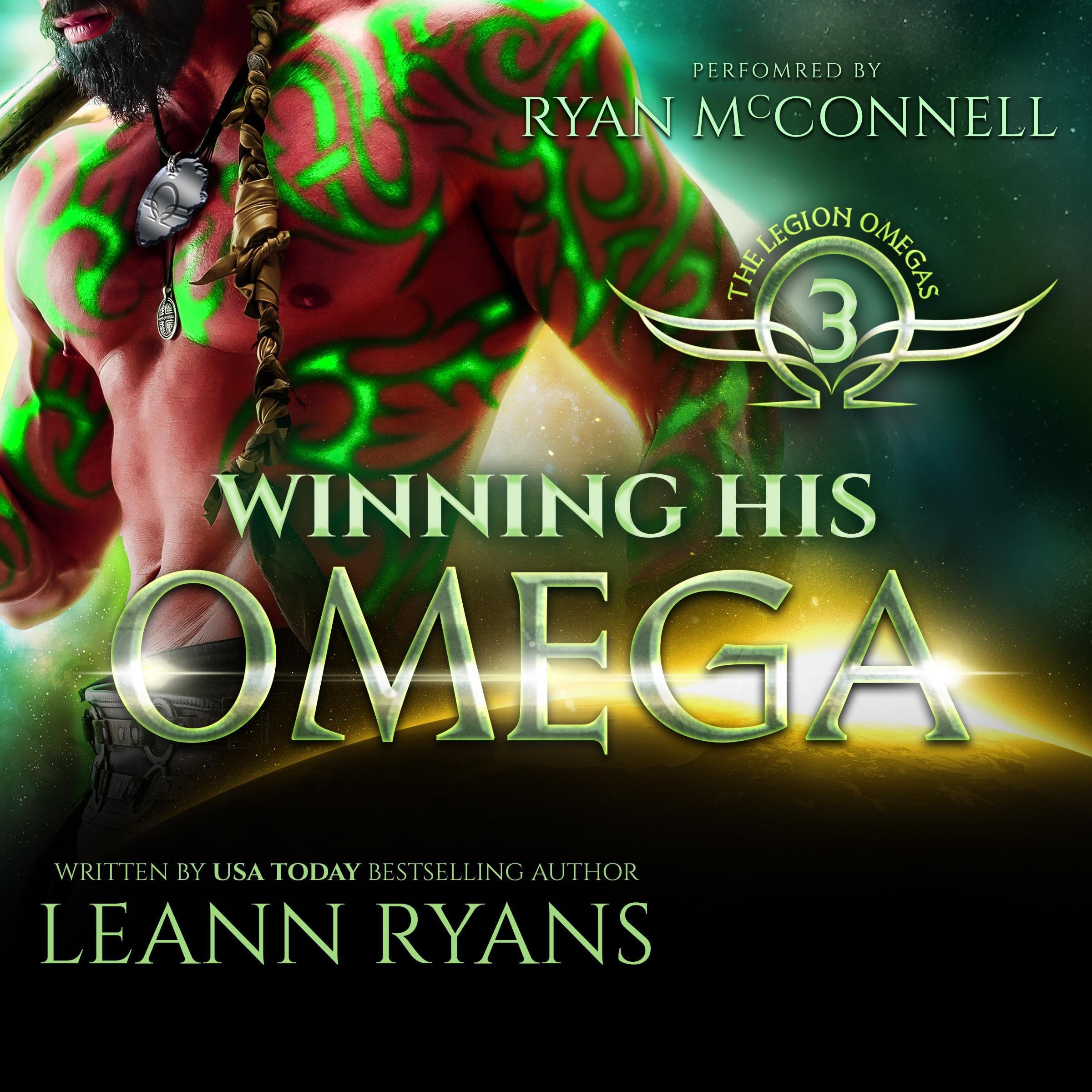 Cover art for Winning His Omega