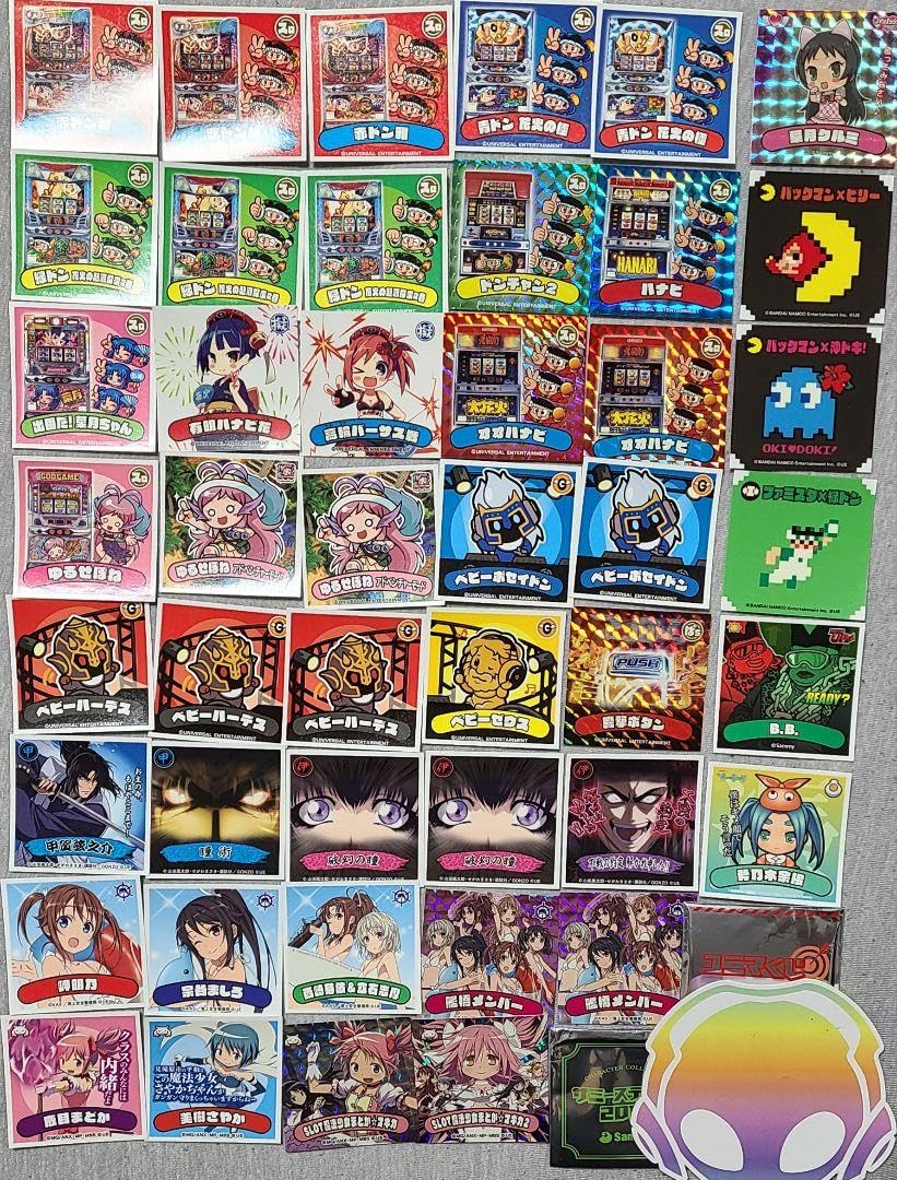 Amazon.co.jp: ユニバカ サミフェス ステッカー シール 46枚エイリやん 