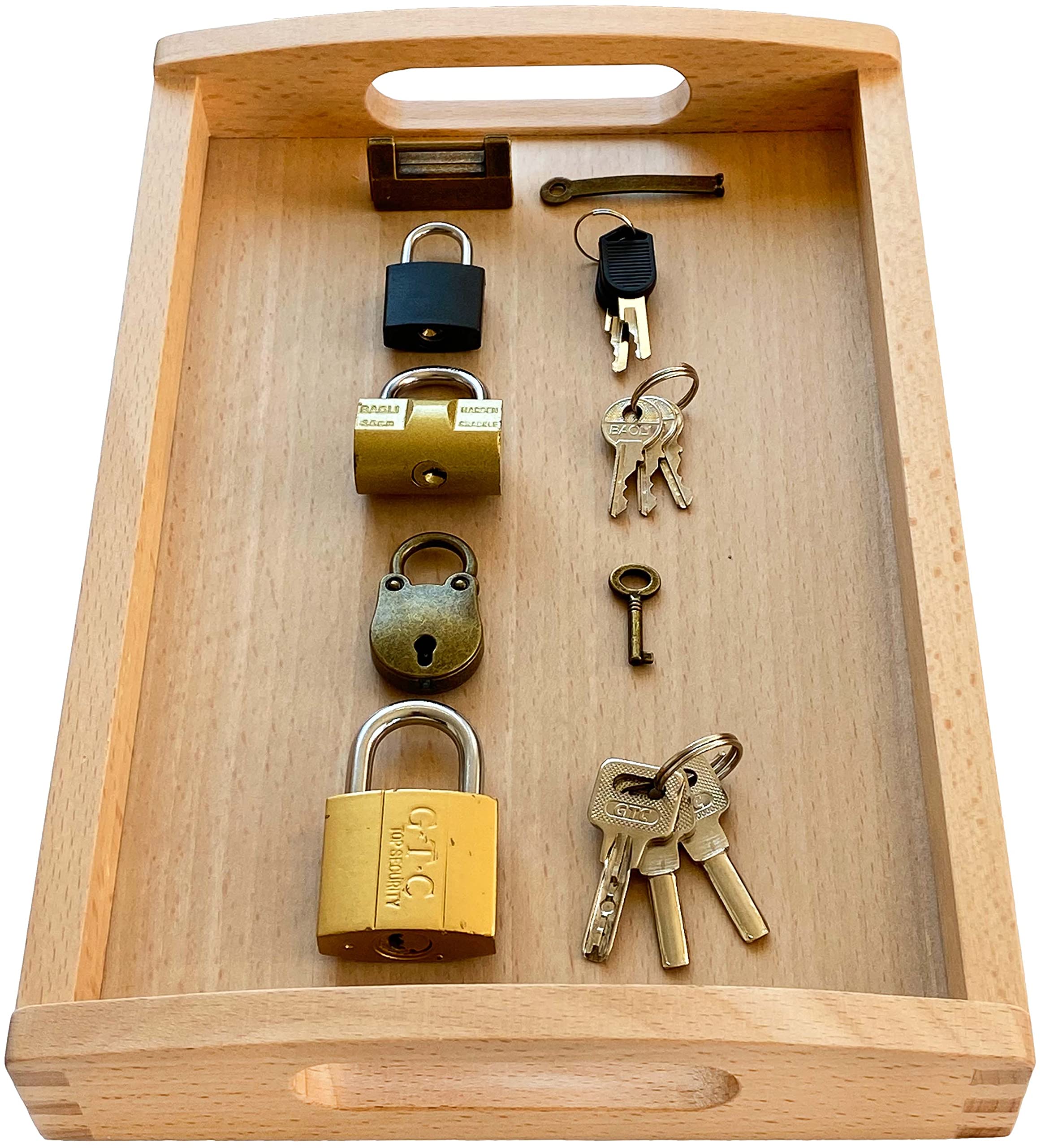 Montessori Lock and Key Toy Set Lock Set Keys for Kids Montessori