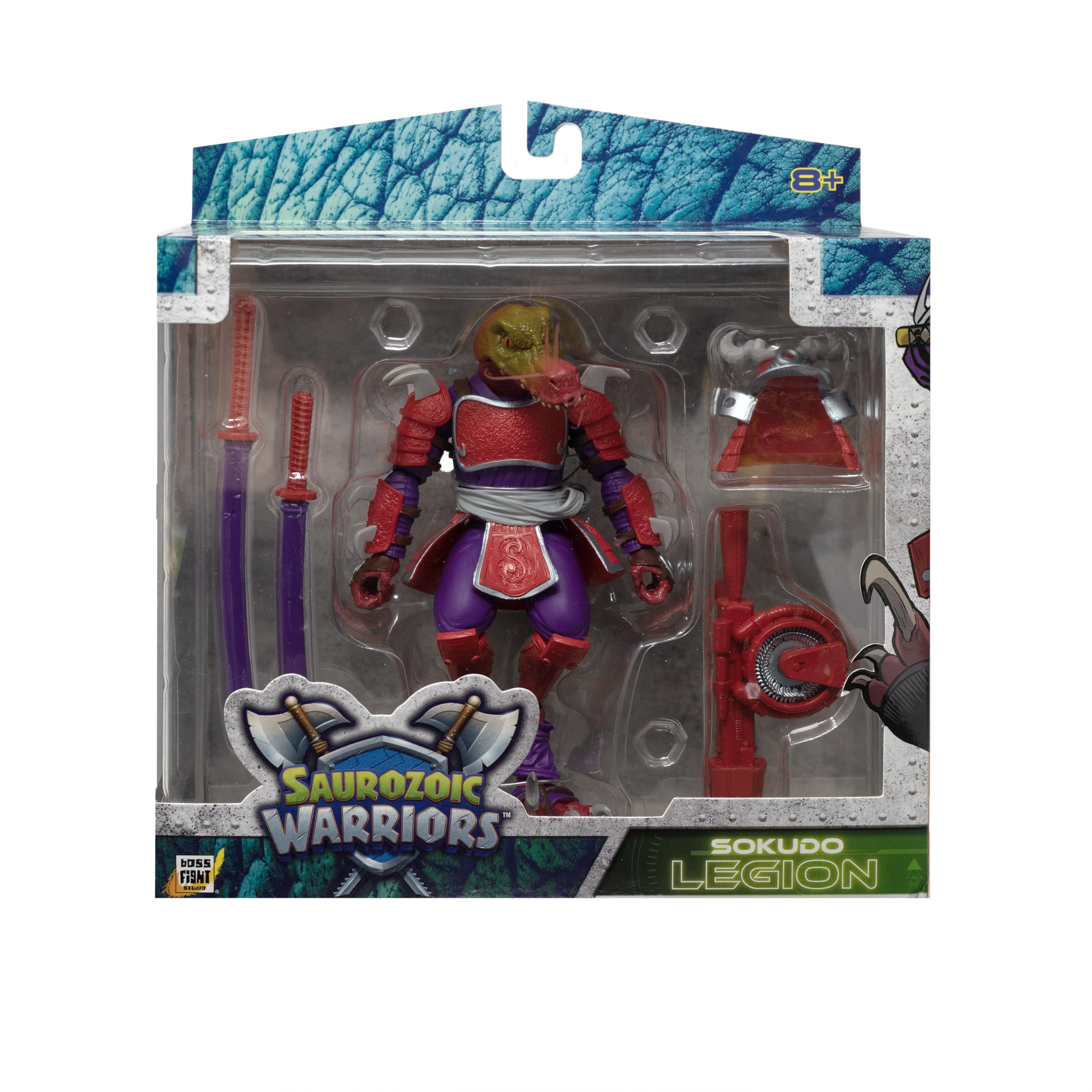 Amazon.com: Boss Fight Studio Saurozoic Warrior Sokudo Legion
