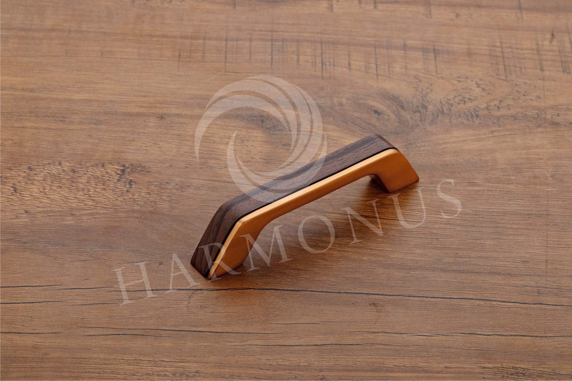 HARMONUS Rose Gold Cabinet Handles - 5 Pack -2 HARMONUS Rose Gold Cabinet Handles - 5 Pack -2