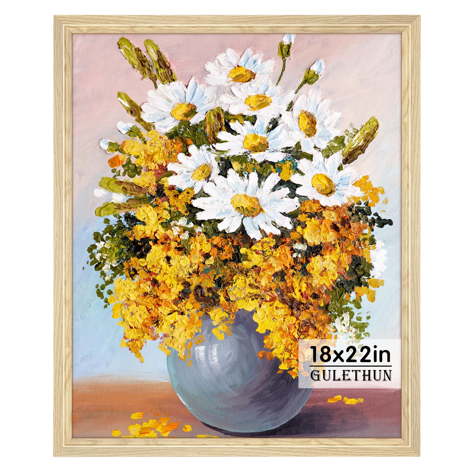 GULETHUN 18x22 Natural Wood Frame