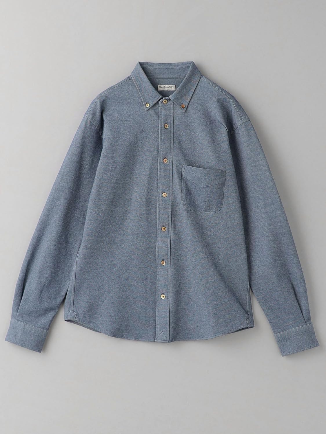 1139新品【ビバハート】Vネックモールニット L ビッグロゴ