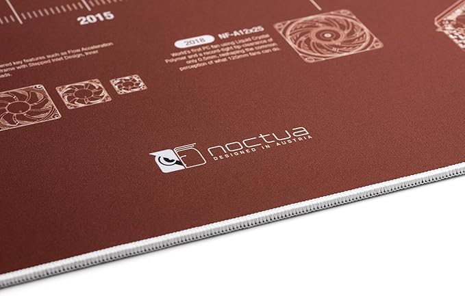 Noctua NP-DM3 20-Year Anniversary Desk Mat 90x40cm Brown miniatura 5
