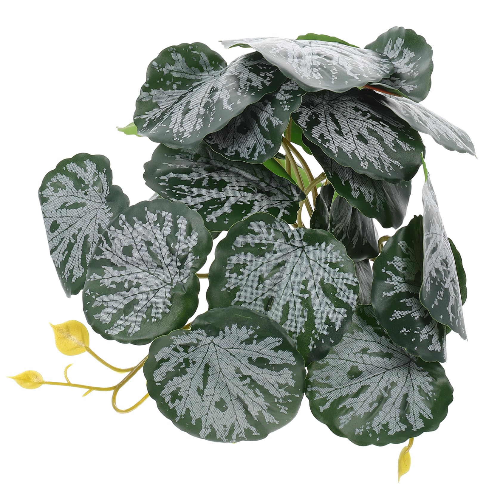 ifundom Reptile Plant Decor Artificial Terrarium Plant for Reptile Tank Safe Dynamic Hiding Spot for Lizards Snakes Frogs Easy Installation