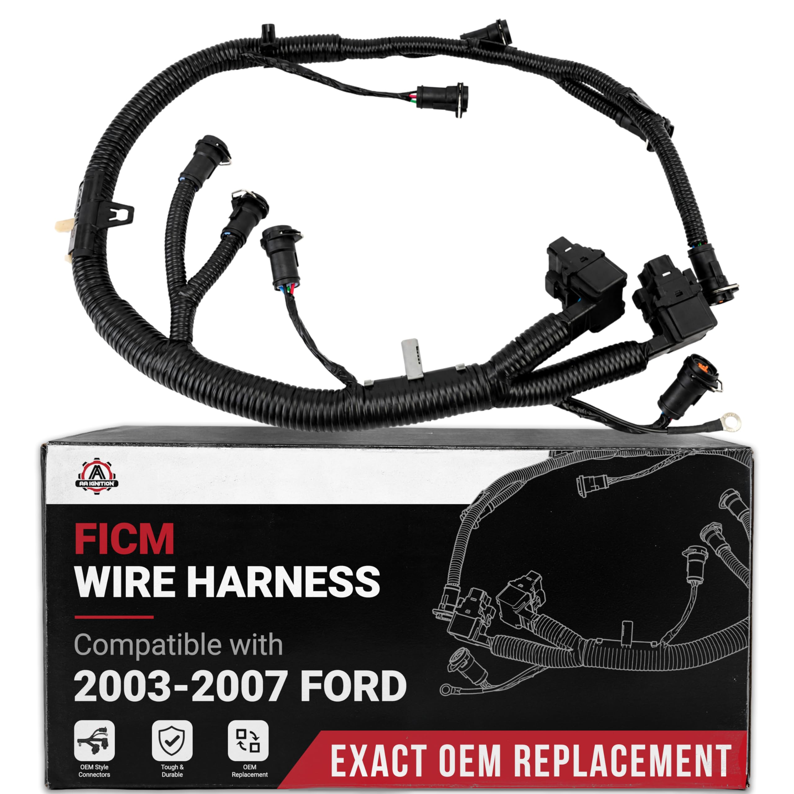 Amazon.com: FICM Engine Fuel Injector Complete Wire Harness