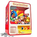 JOYIN Claw Machine Arcade Toy with LED Light & Adjustable Sound, Rechargable Dispenser Toys Mini Vending Machine for Kids - Perfect Christmas & Birthday Big Gifts for Kids, Ages 3+