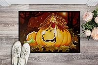 Vista 15 de Caroline's Treasures PJC1117JMAT - Felpudo para puerta delantera de 24 x 36 pulgadas, tapete antideslizante lavable de pelo bajo, 24 x 36 pulgadas