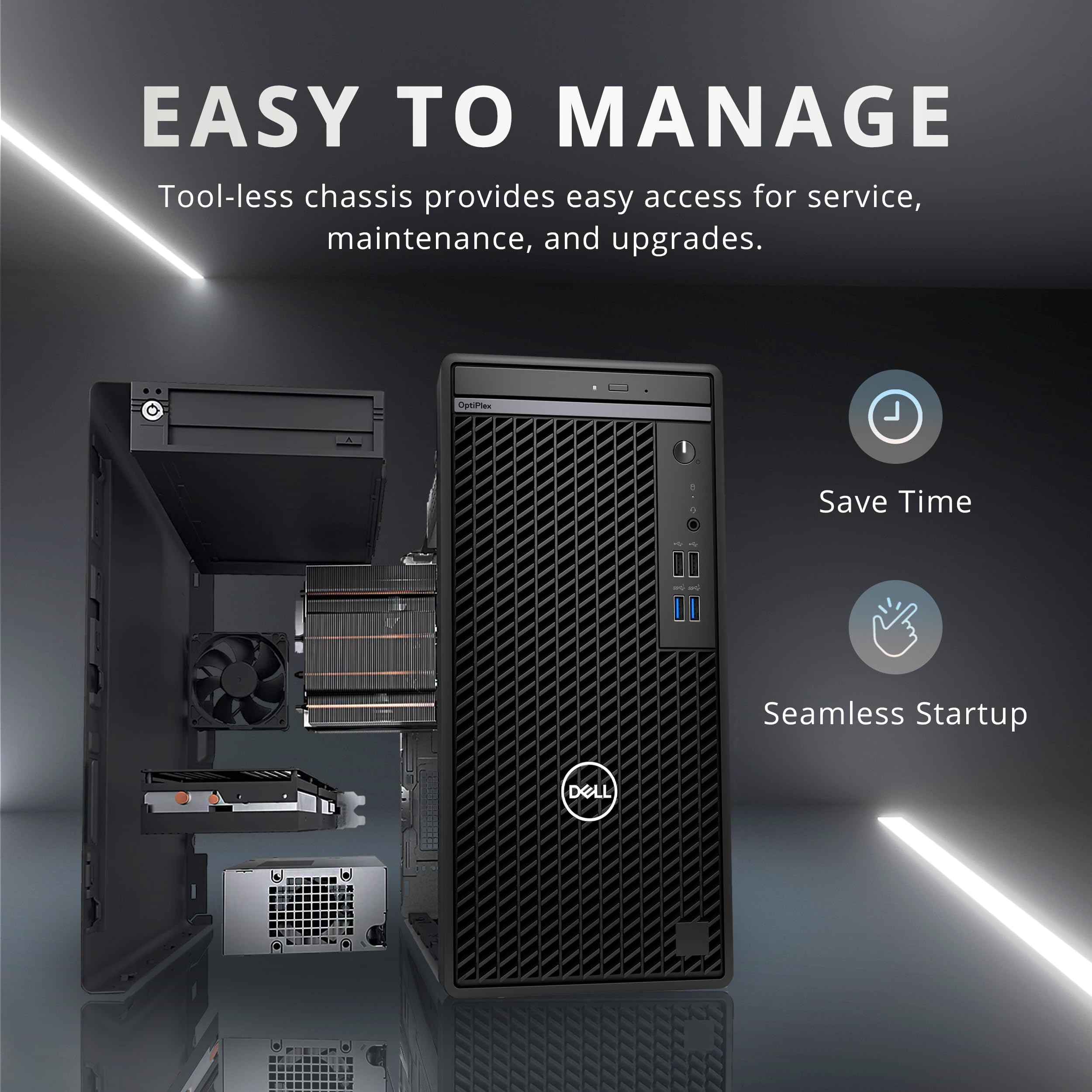 Amazon.com: Dell Optiplex 3000 MT Desktop (2022) | Core i5-12500
