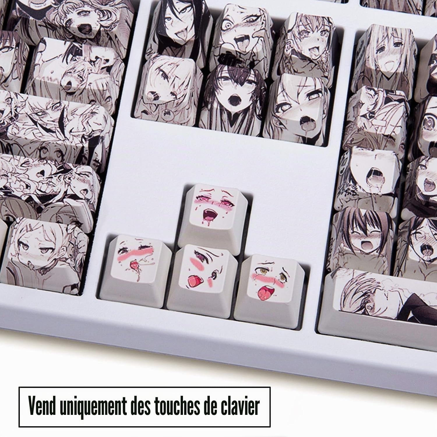 Keycaps OEM PBT 108 touches pour clavier mécanique Cherry Gateron Kailh