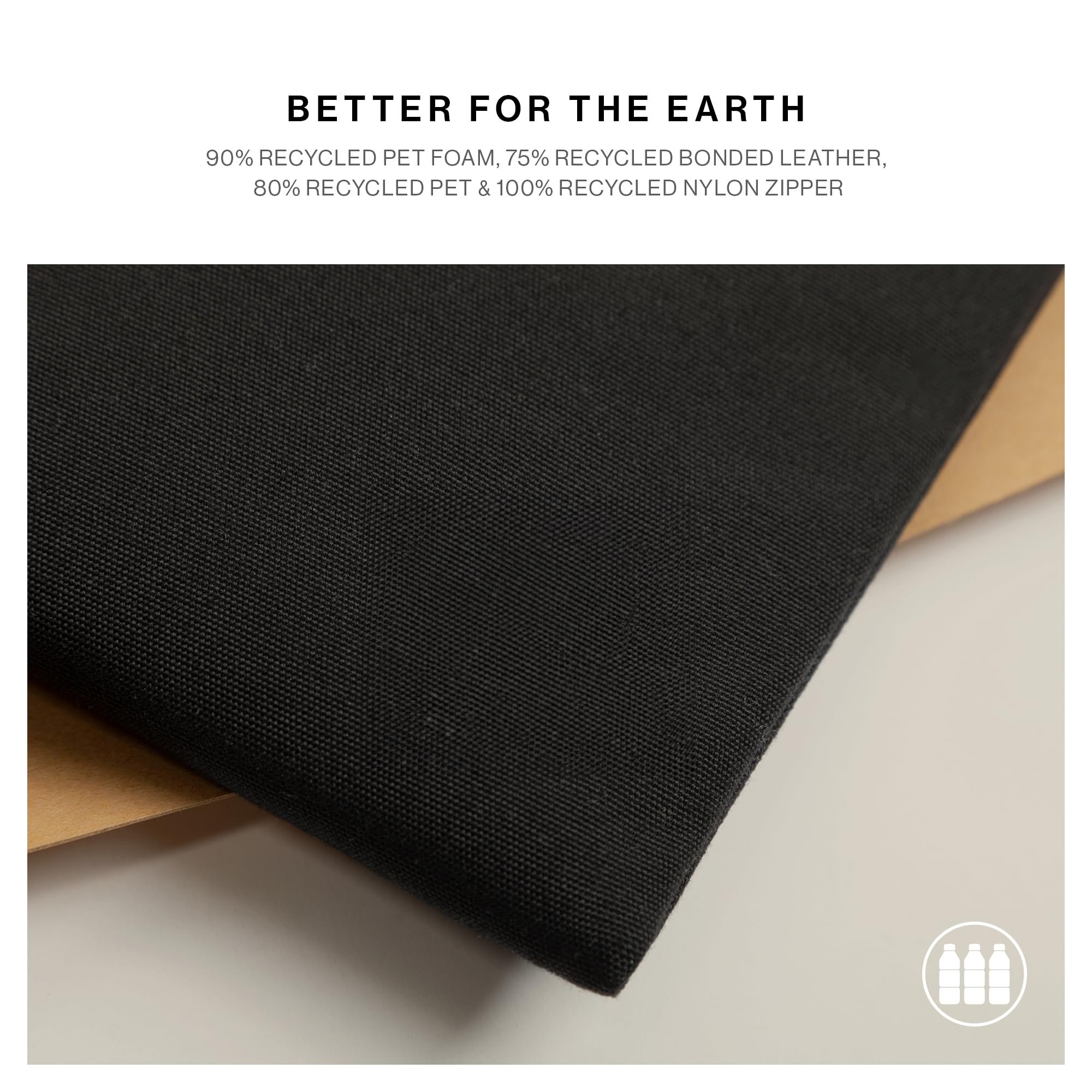 Native Union W.F.A MacBook Sleeve 14" – Étui Minimaliste Fin en matériaux recyclés avec Protection 360 degrés – Compatible avec MacBook Pro 14” M4 (2024), MacBook Air 13” – Bleu Marine