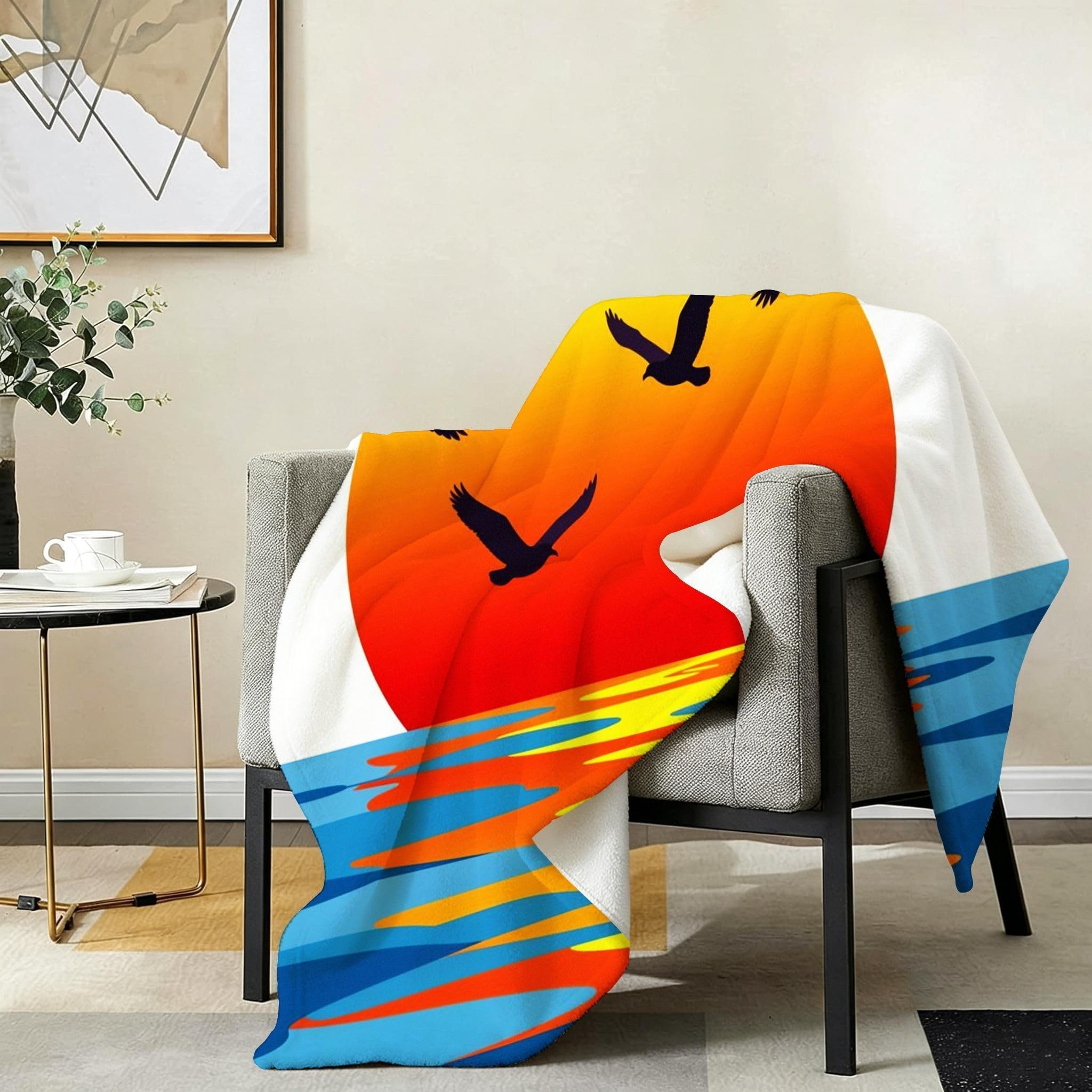 Manta Entretiempo Grande, Sol Amarillo, 220x240 cm, AQ8789