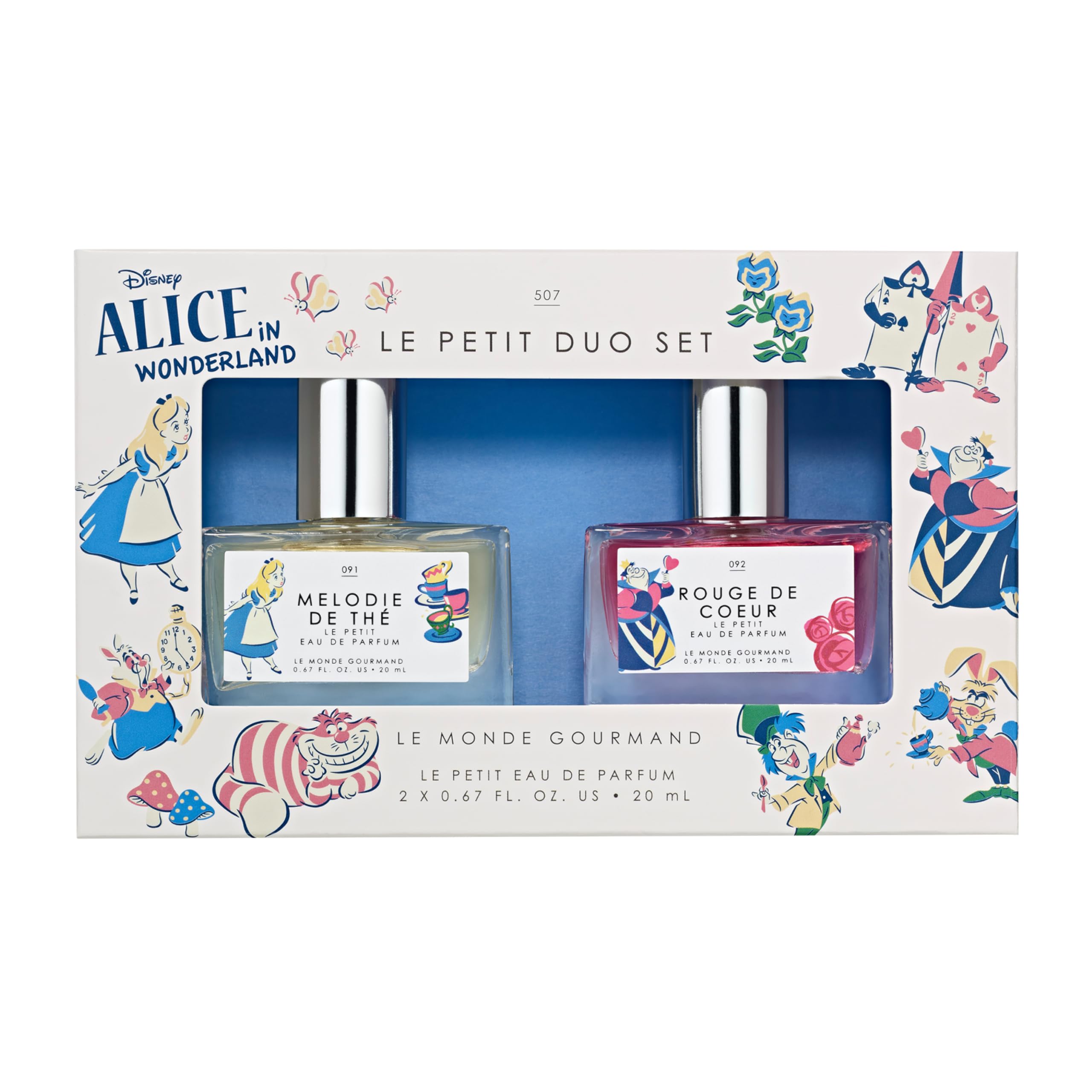 Le Monde Gourmand Disney x Alice In Wonderland Le Petit Duo Set - Characters