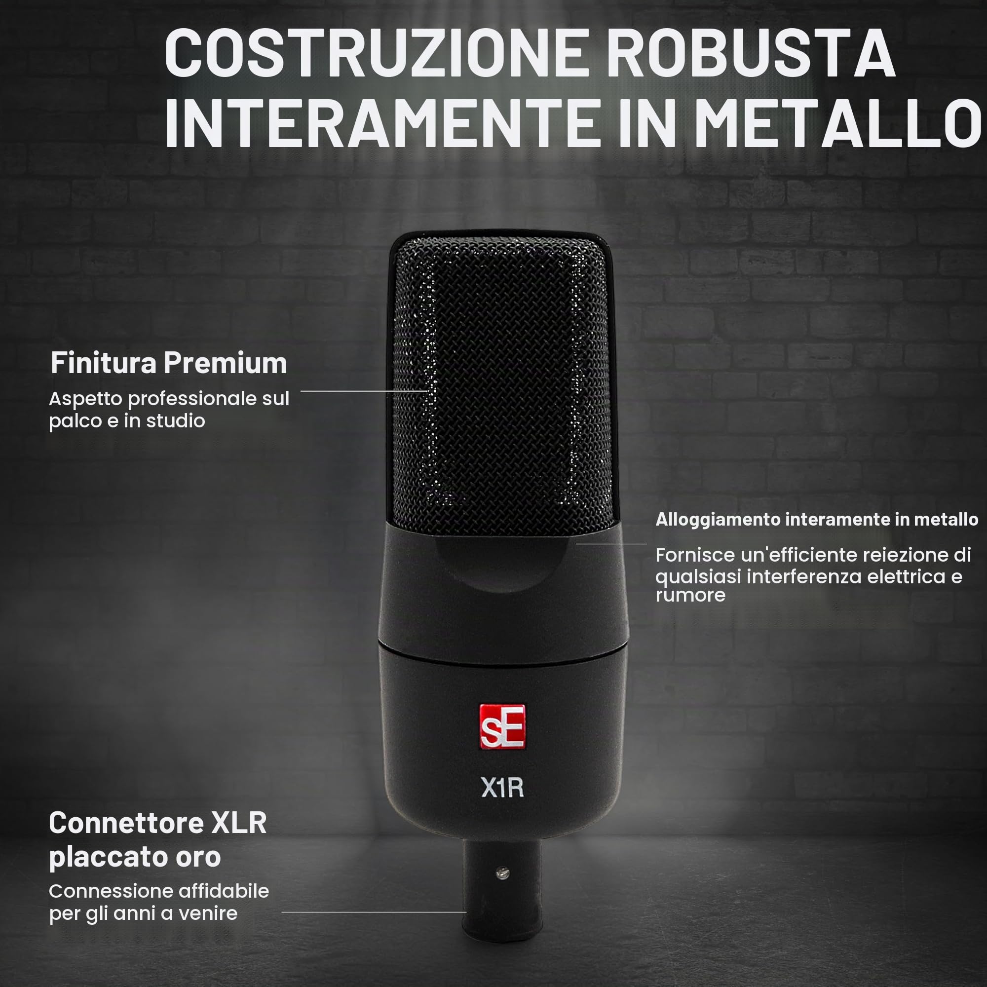 SE ELECTRONICS X1R Microfono a nastro - Microfono a nastro