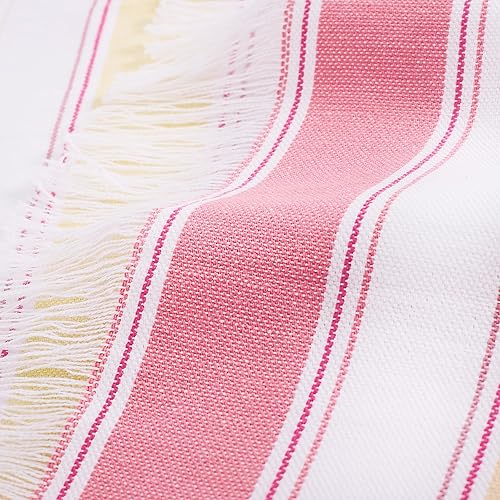 Miniatura 2 de Arkwright Sandfree - Toalla de playa turca (paquete de 6) 100% algodón, resistente a la arena, toalla de piscina de gran tamaño para hotel, centro