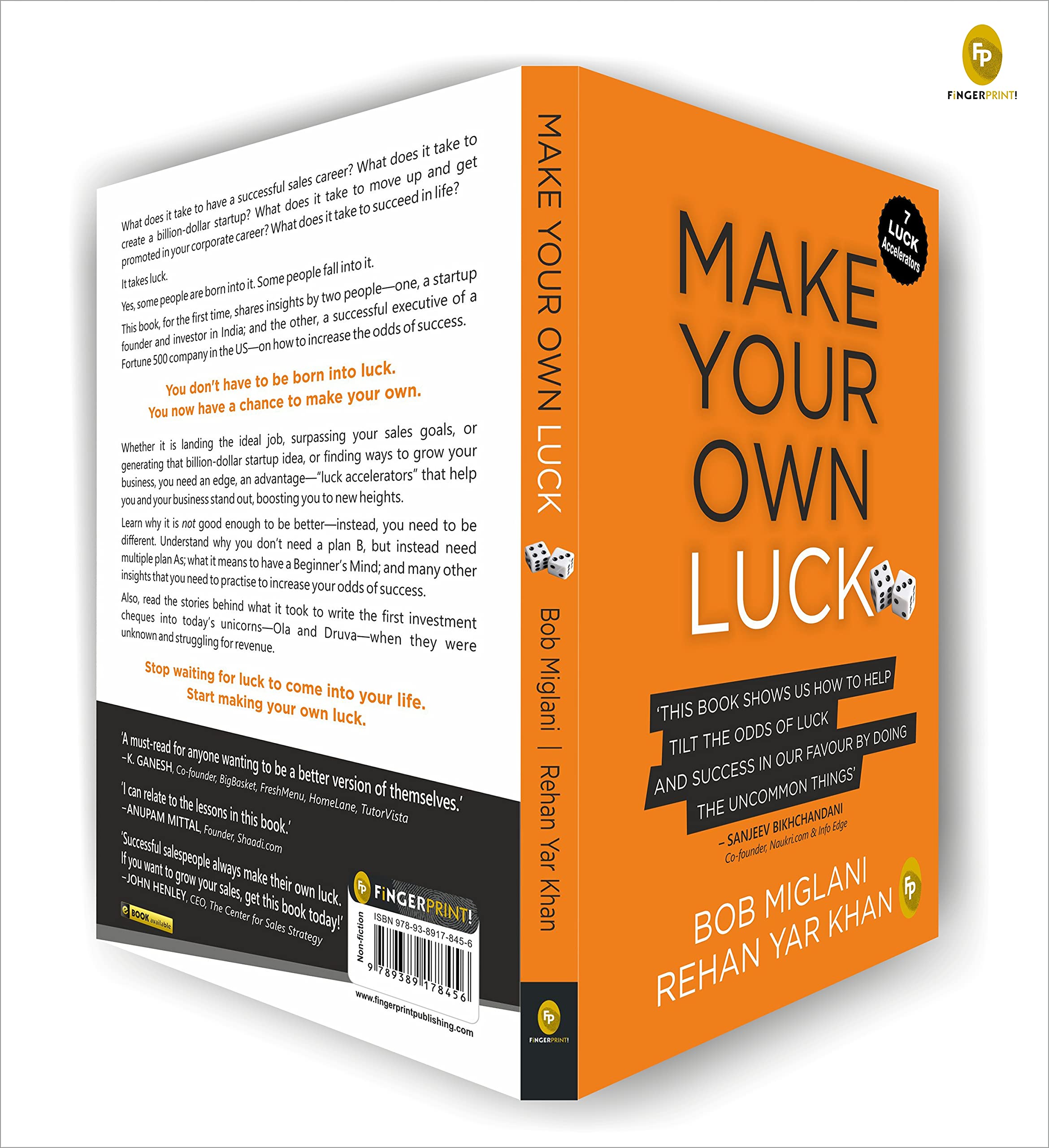Make Your Own Luck: How to Increase Your Odds of Success in Sales, Startups, Corporate Career and Life 2