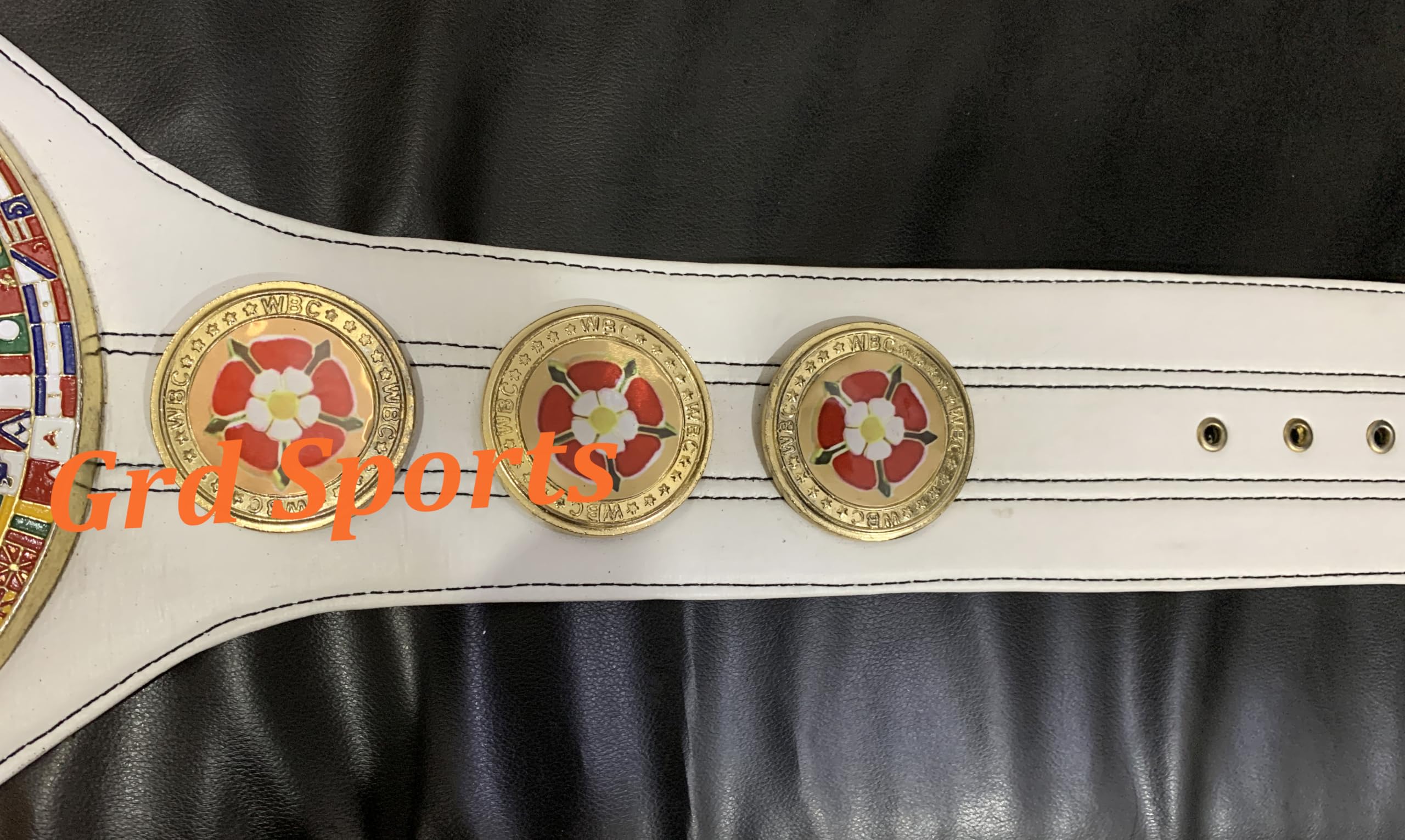 WBC Special Edition The Union World Boxing Championship Belt White