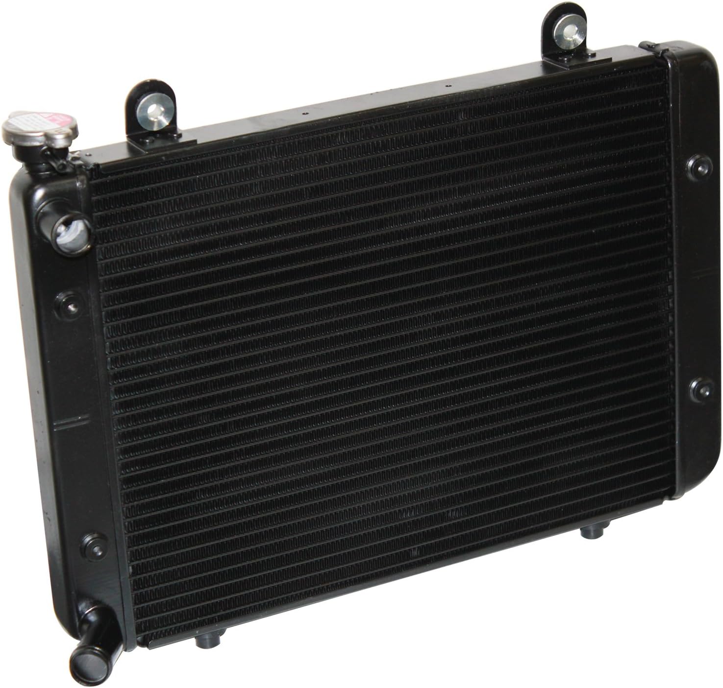 Caltric Radiator Compatible with Polaris Ranger Crew 700 4X4 Efi 2008 2009