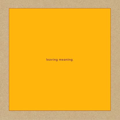 leaving meaning. [Disco de Vinil] por Swans, capa do álbum