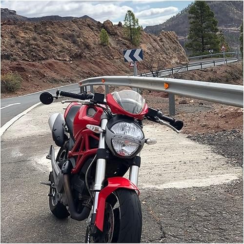 Miniatura 6 de Motocicleta Cafe Racer Bar End Mirror Manillar Retrovisor Espejos Laterales Para Yamaha MT-03 2006-2019