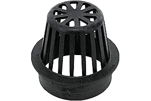 NDS 4-Inch Round Atrium Roof Drain System