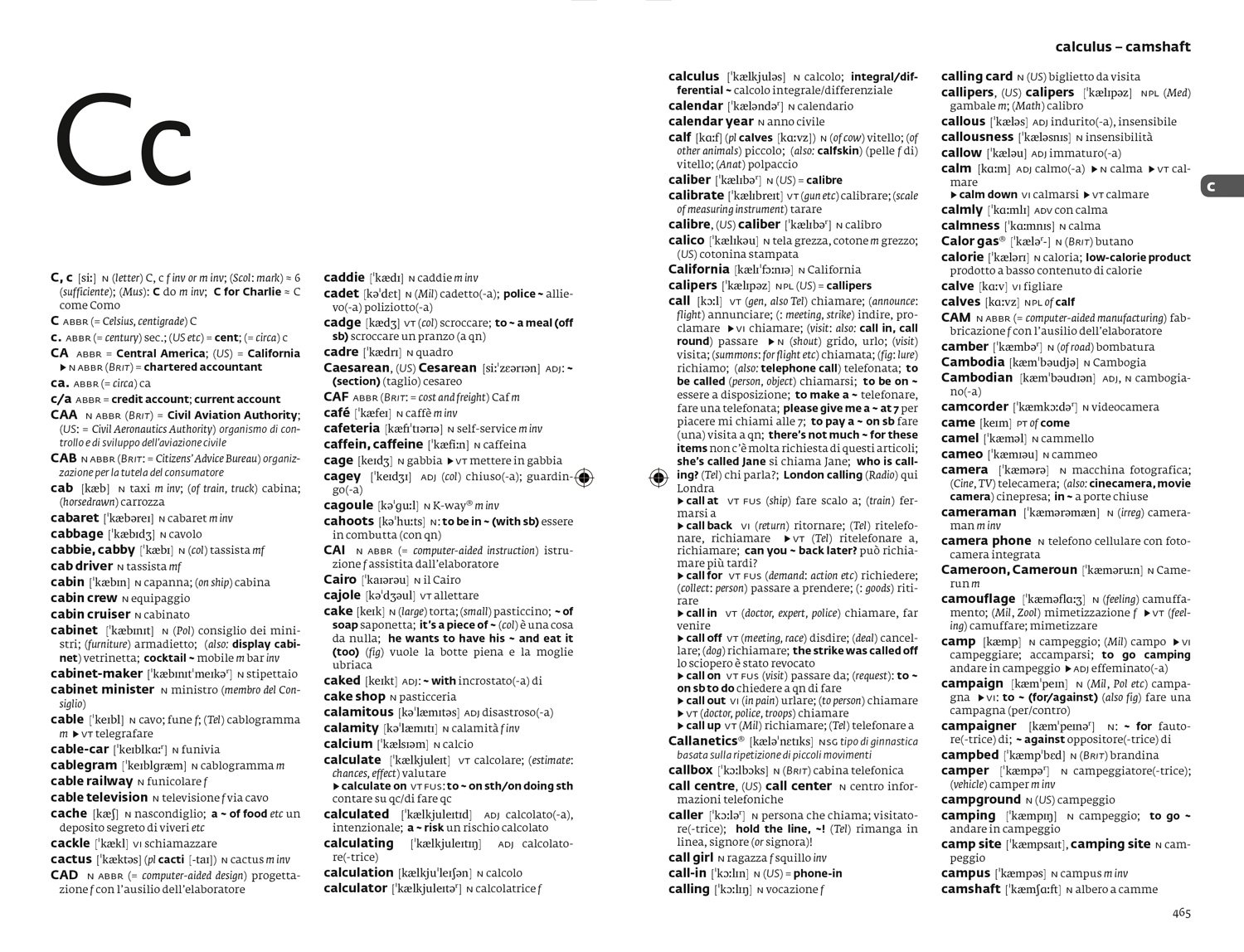 Italian Dictionary and Grammar: Two books in one