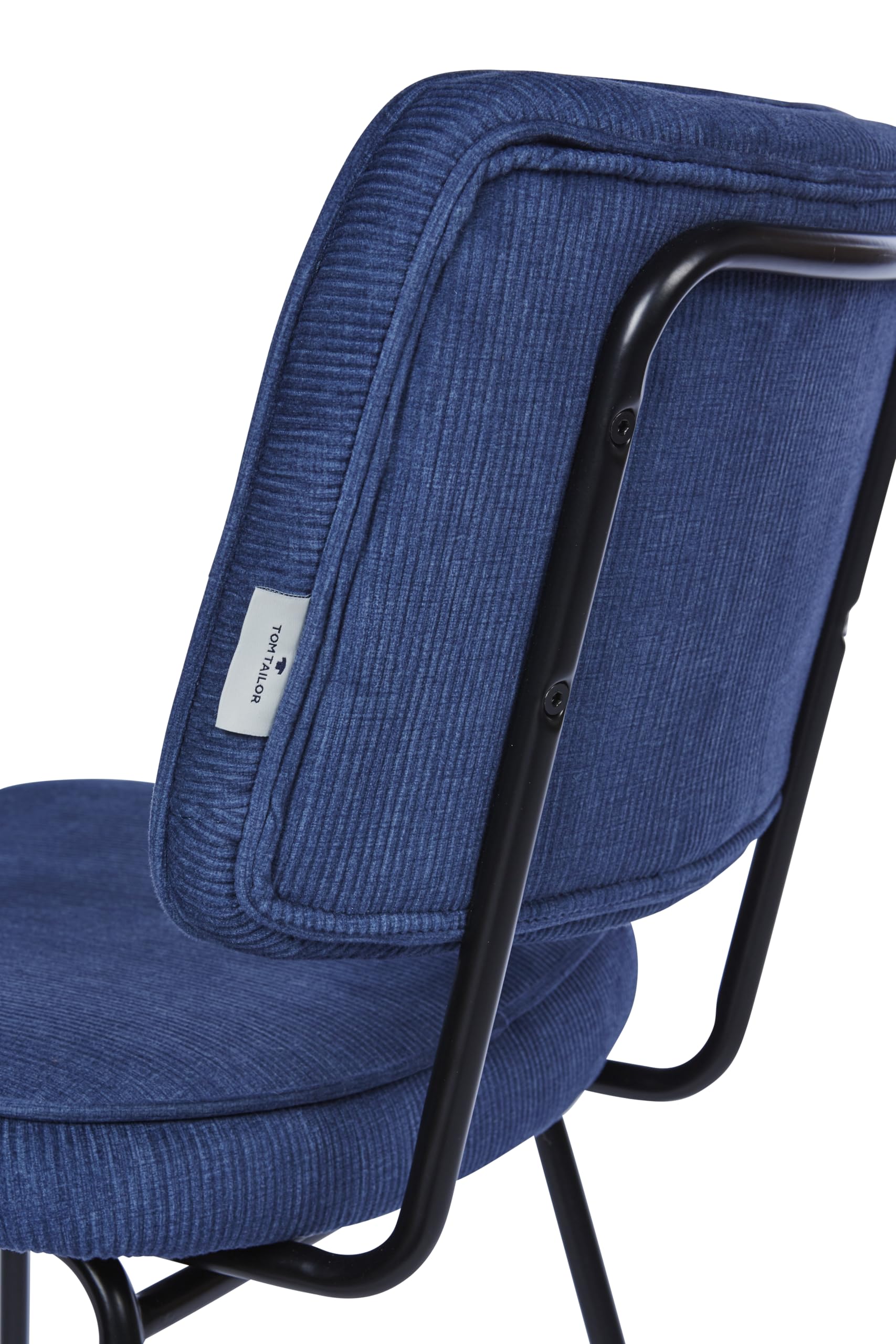 TOM TAILOR HOME Tube Chair - Juego de 2 sillas de comedor, color azul vaquero