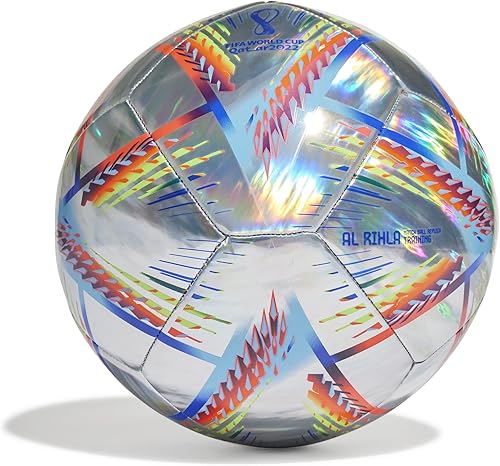 Miniatura 2 de adidas Balón de fútbol unisex para adultos de la Copa Mundial de la FIFA Qatar 2022 Al Rihla
