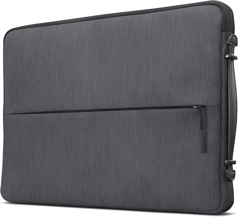 Lenovo Urban Funda para portátil de 15,6 Pulgadas para portátil/portátil/Tableta Compatible con MacBook Air/Pro Resistente al Agua - Gris carbón