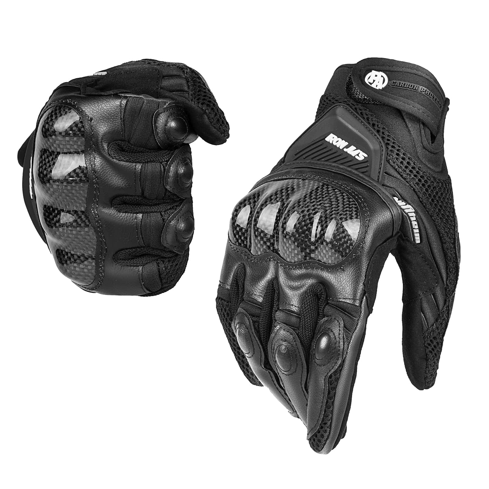 Guanti moto da uomo Touch Screen da donna Outdoor Riding Locomotive Cavaliere Off-Road Guanti da gara All-Finger