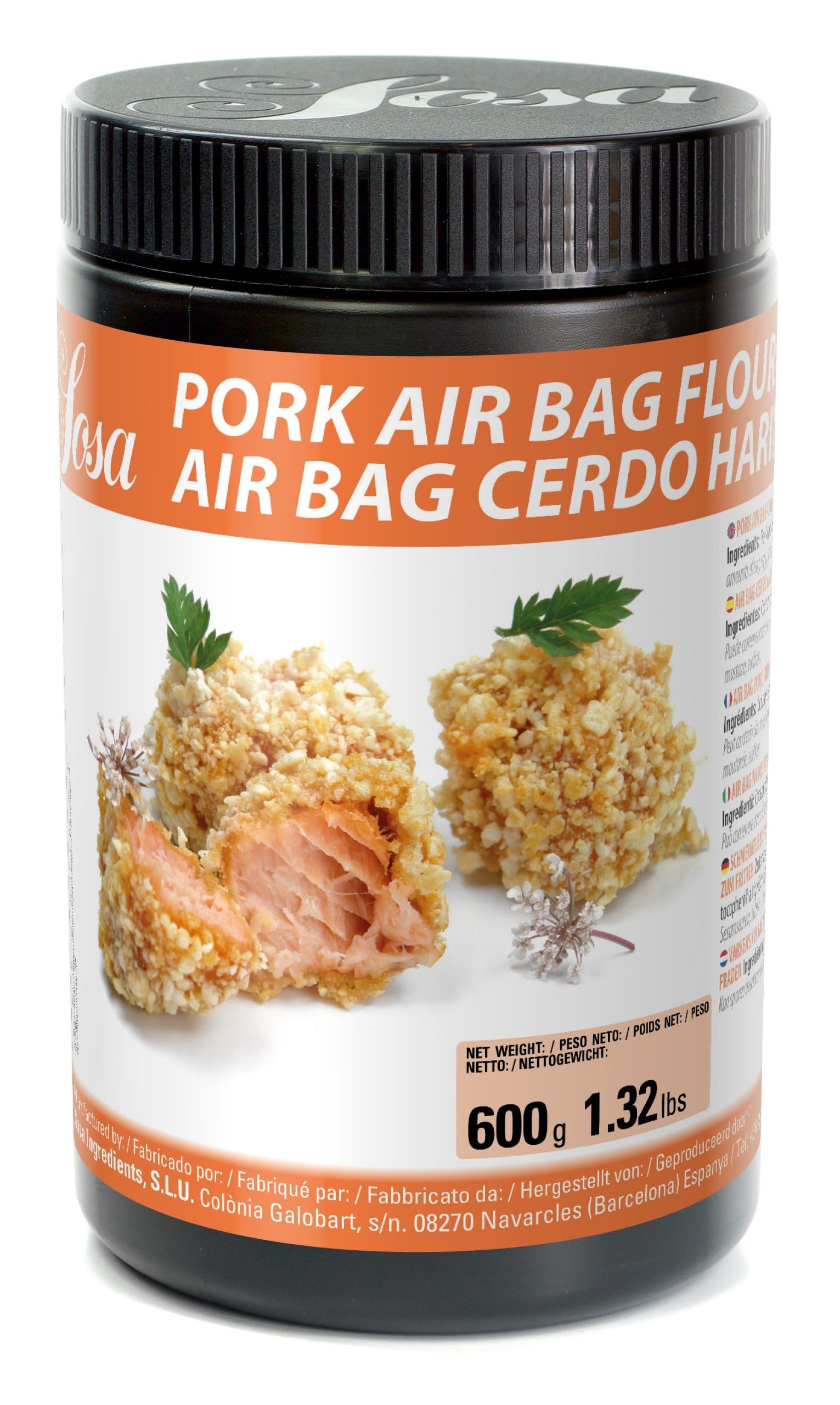 Sosa Airbag Flour Air Bag Porc Farina Crispy Pork Flour 600 g