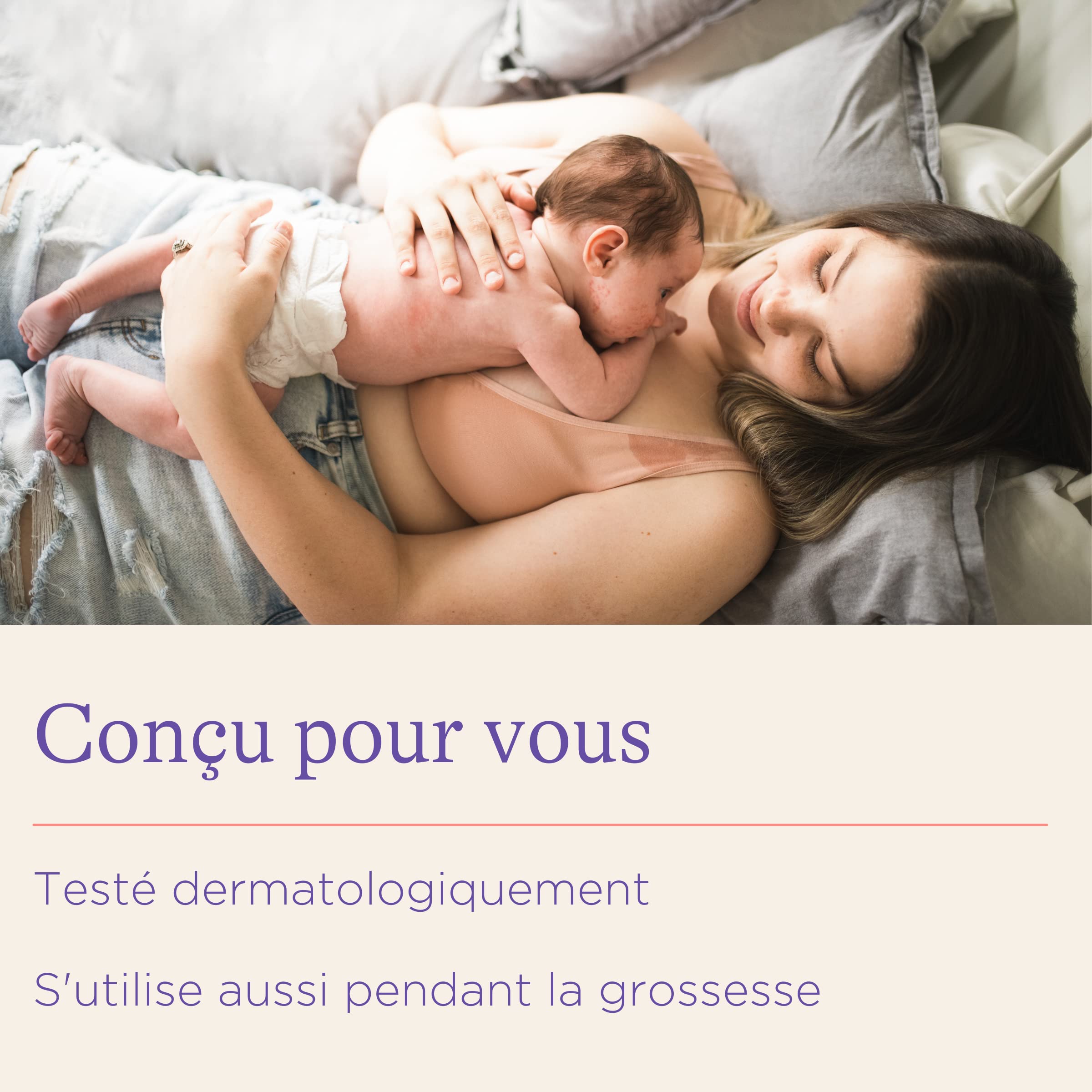 Lansinoh - Baume Allaitement Bio - 100% Naturel - Hydratation & Protection des Mamelons - Calme Sécheresse, Irritations & Rougeurs - Sans Additifs - Sûr pour Bébé - Multi-usage peau sèche