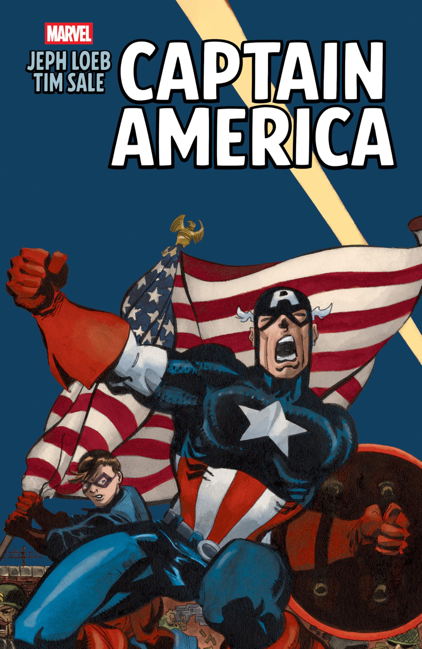 Jeph Loeb & Tim Sale: Captain America: 1 (CAPTAIN AMERICA: WHITE)