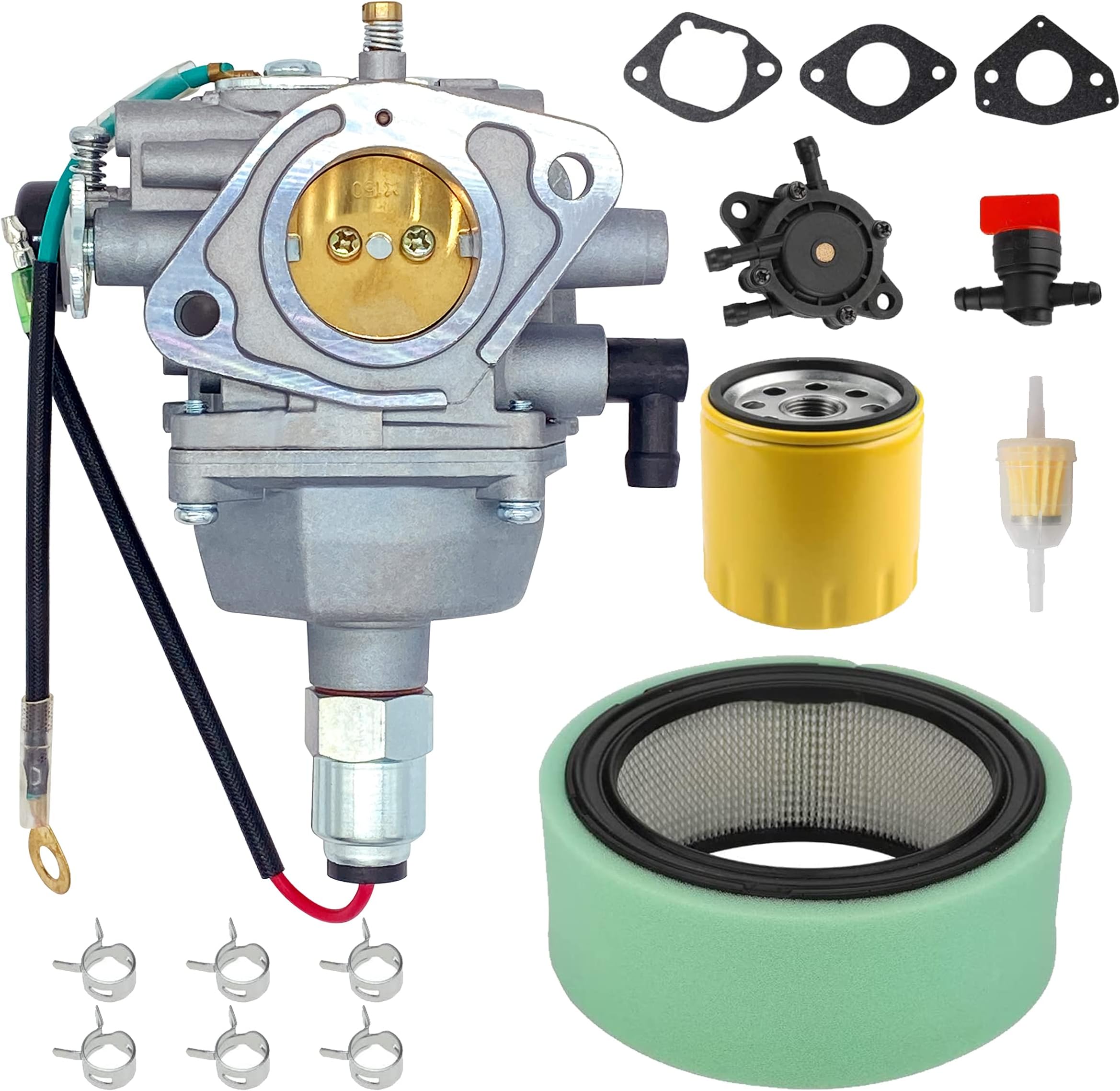 Carburetor & Tune-Up Kit For Kohler CH395 9.5HP 277cc Engine - Replaces 1785305-S
