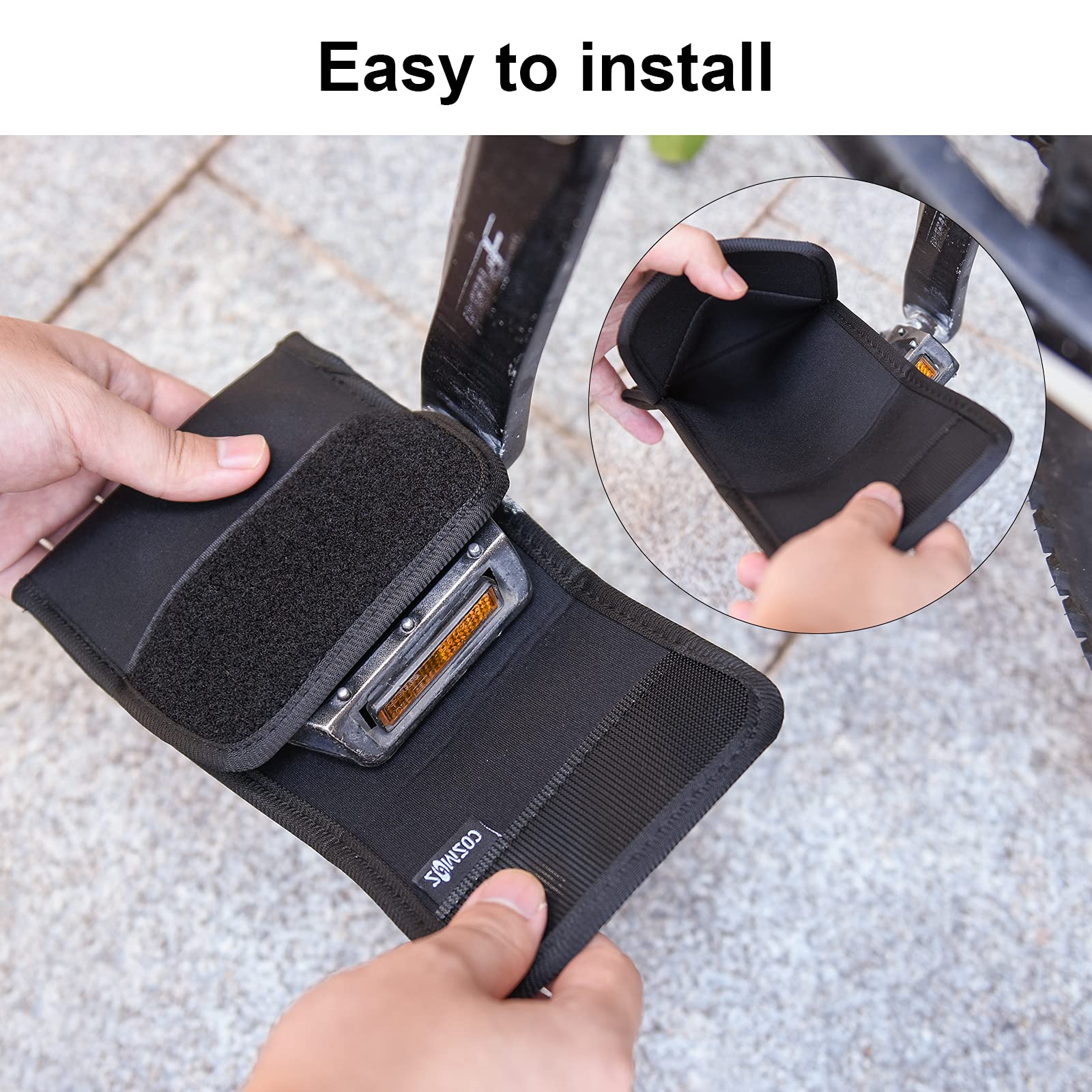 Cosmos 2 Pcs Bicycle Pedal Covers Neoprene Pedal Sleeves Cushion Case for Bike Pedals Protection Against Damages and Scratches : Sports & Outdoors