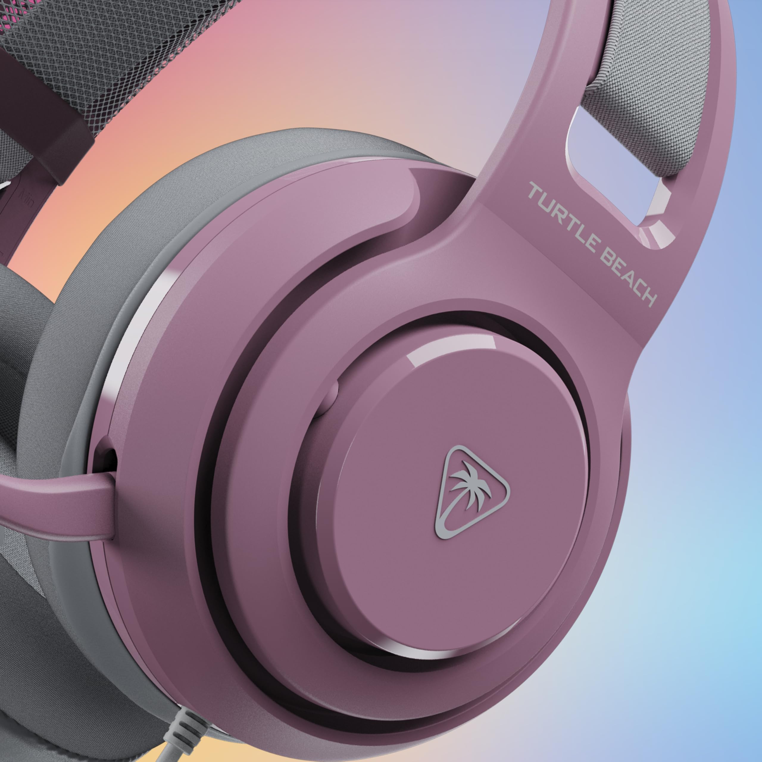 Turtle Beach Atlas 200 przewodowy wieloplatformowy zestaw słuchawkowy do gier do Xbox, PlayStation, PC z przyłączem 3,5 mm, sterowniki Nanoclear 50 mm, mikrofon z klapką do wyciszenia, poduszki z