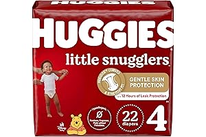 Size 4 Diapers for Maximum Comfort and Protection: Little Snugglers Baby Diapers