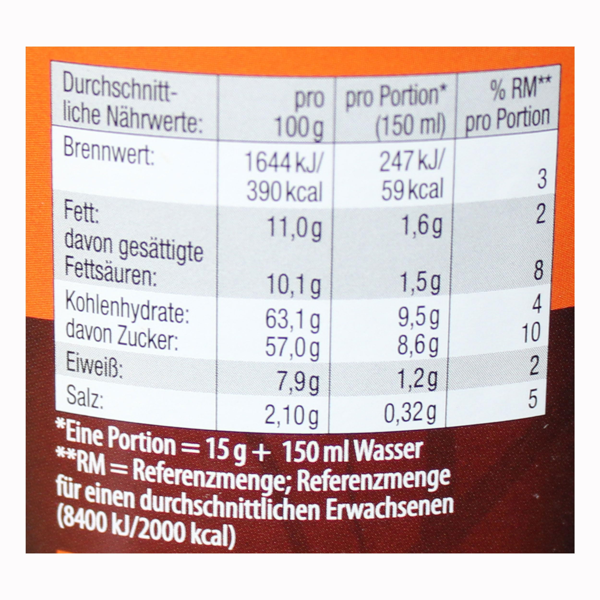 Krüger Dolce Vita Cappuccino Suave y Cremoso Café con Leche 200 g