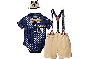 My First Birthday Boy Outfit