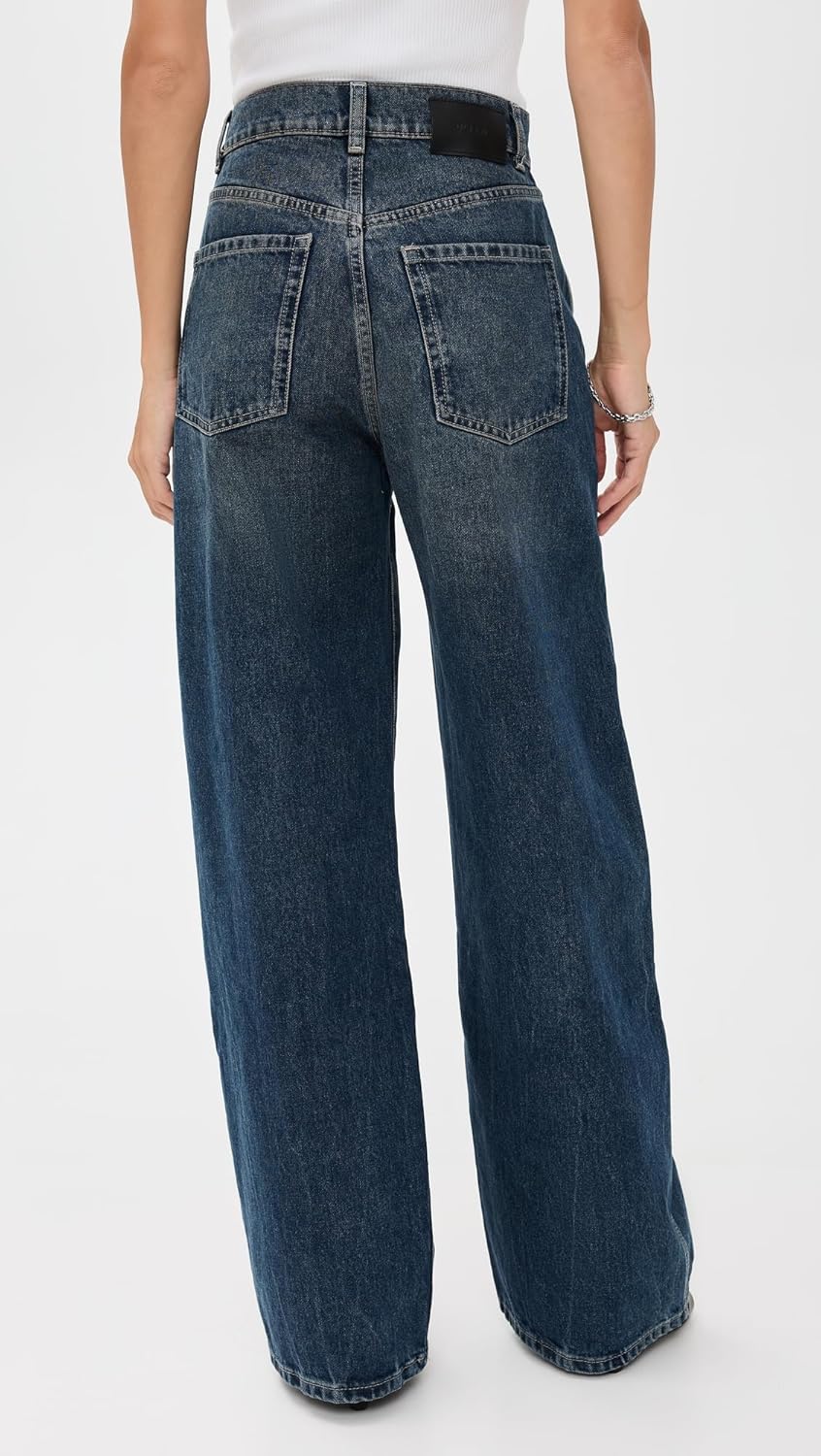 DL1961 Women's Taylor Relaxed Barrel High Rise Jeans - Image 3