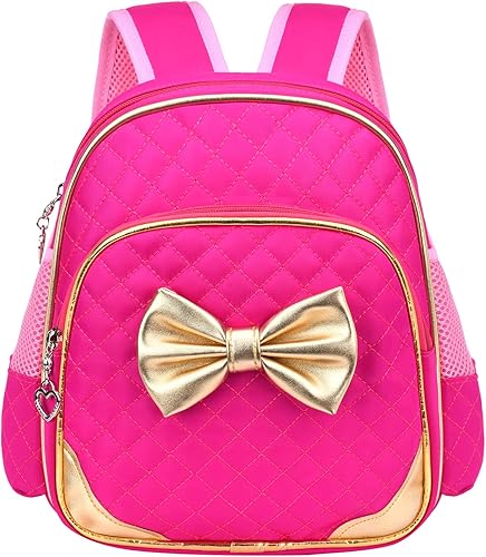 Little-Sweet Bonita mochila de preescolar impermeable y duradera para niños pequeños de jardín de infantes para niñas