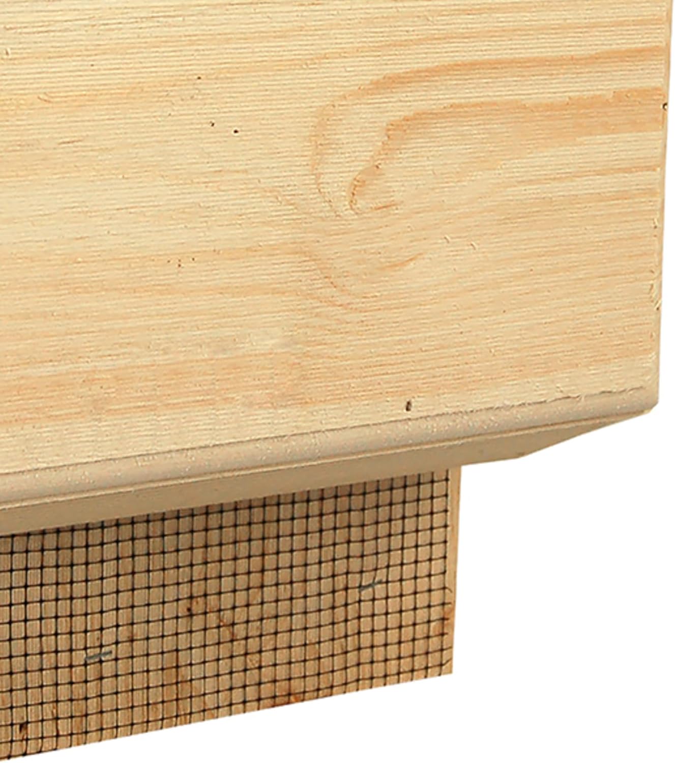 Sunshine’s Large Bat House – Holds 100 Bats | 2-Chamber Design with Echolocation Slots & Screened Landing Pad | Made in USA from 1" Pine for Warmth | Outdoor Insect Control Bat Shelter