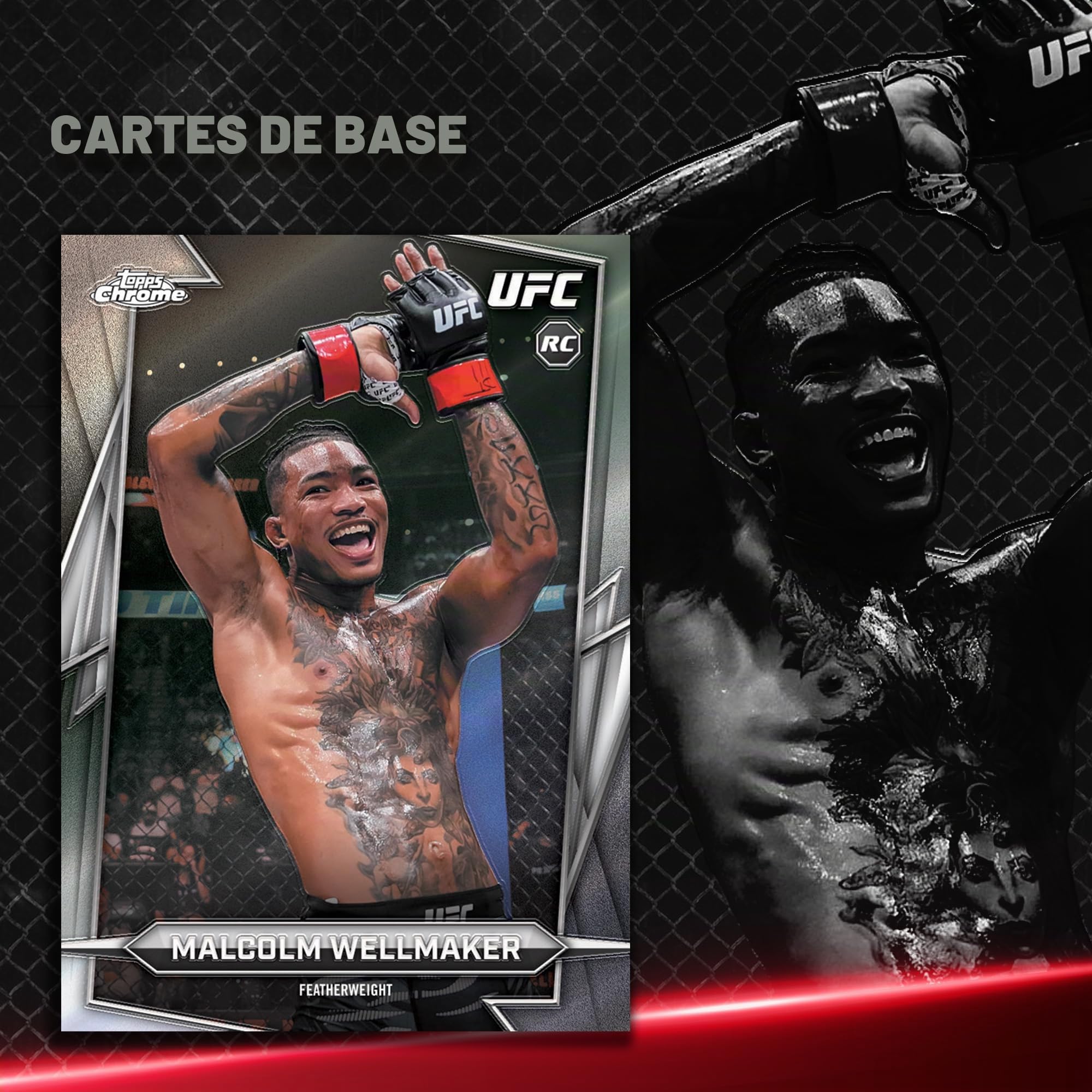 Topps Chrome UFC 2026 – Scellé en Usine – Boîte économique