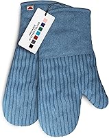 Vista 10 de Big Red House - Guantes de horno resistentes al calor - Juego de 2 guantes de cocina de silicona, rojo