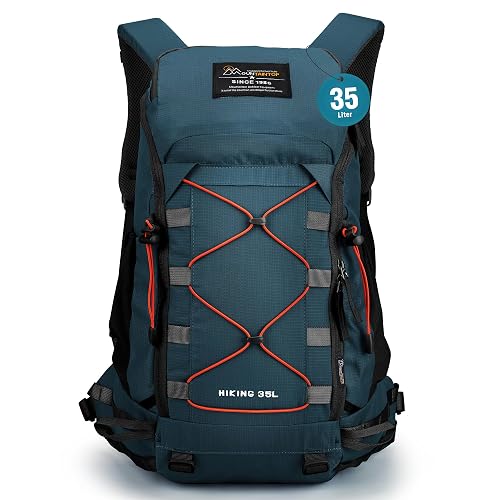 MOUNTAINTOP 35L Hiking Backpack with Rain Cover