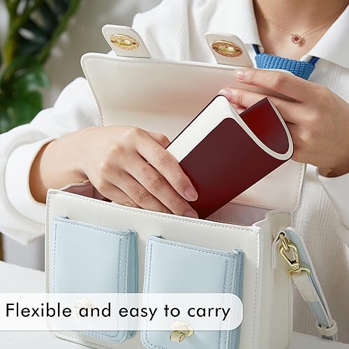 Miniatura 5 de feela Paquete de 16 cuadernos de tapa suave a granel, cuadernos forrados con rayas universitarias para el trabajo para mujeres y niñas, escritura de