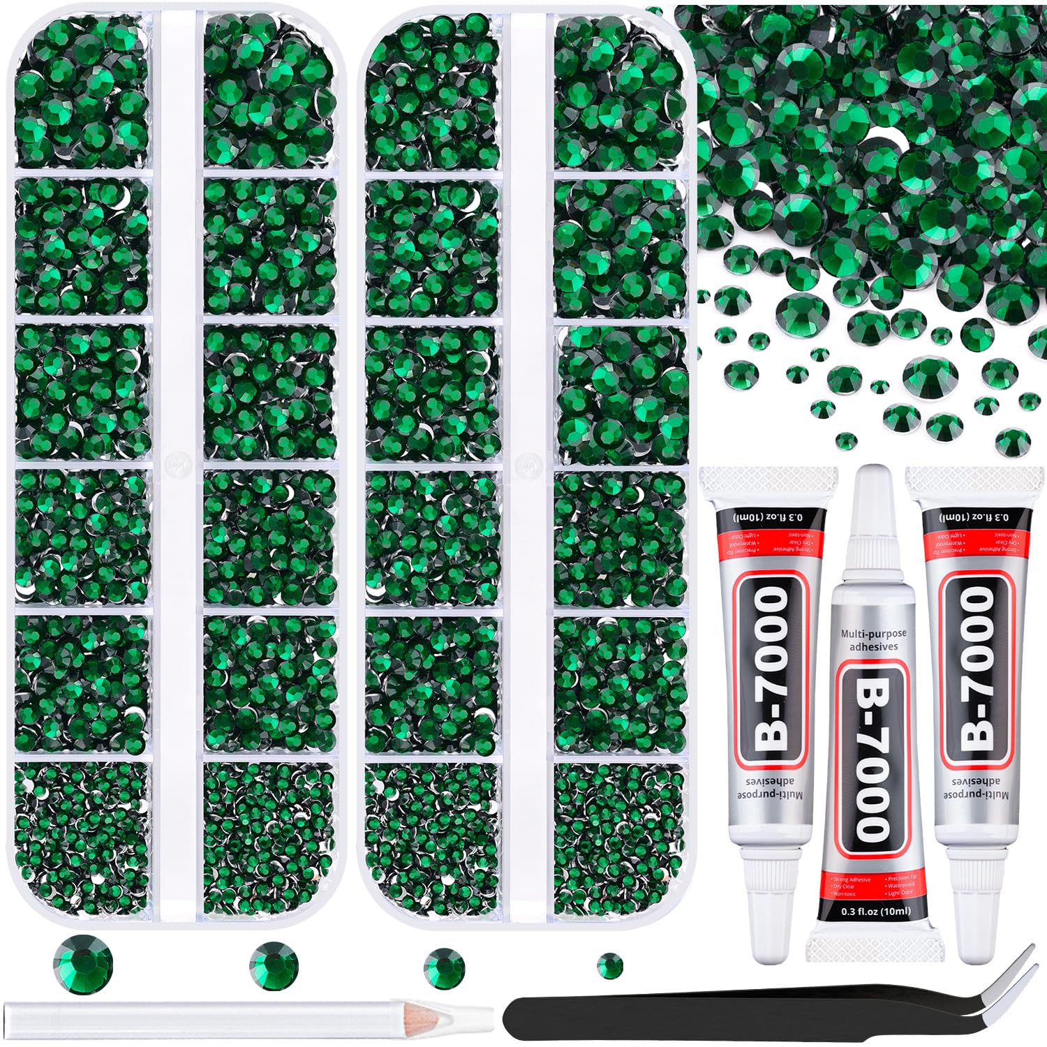 スタイリング剤 bijou Amazon.com: 12100Pcs Resin Rhinestones for Crafting with 3Pcs 10ml