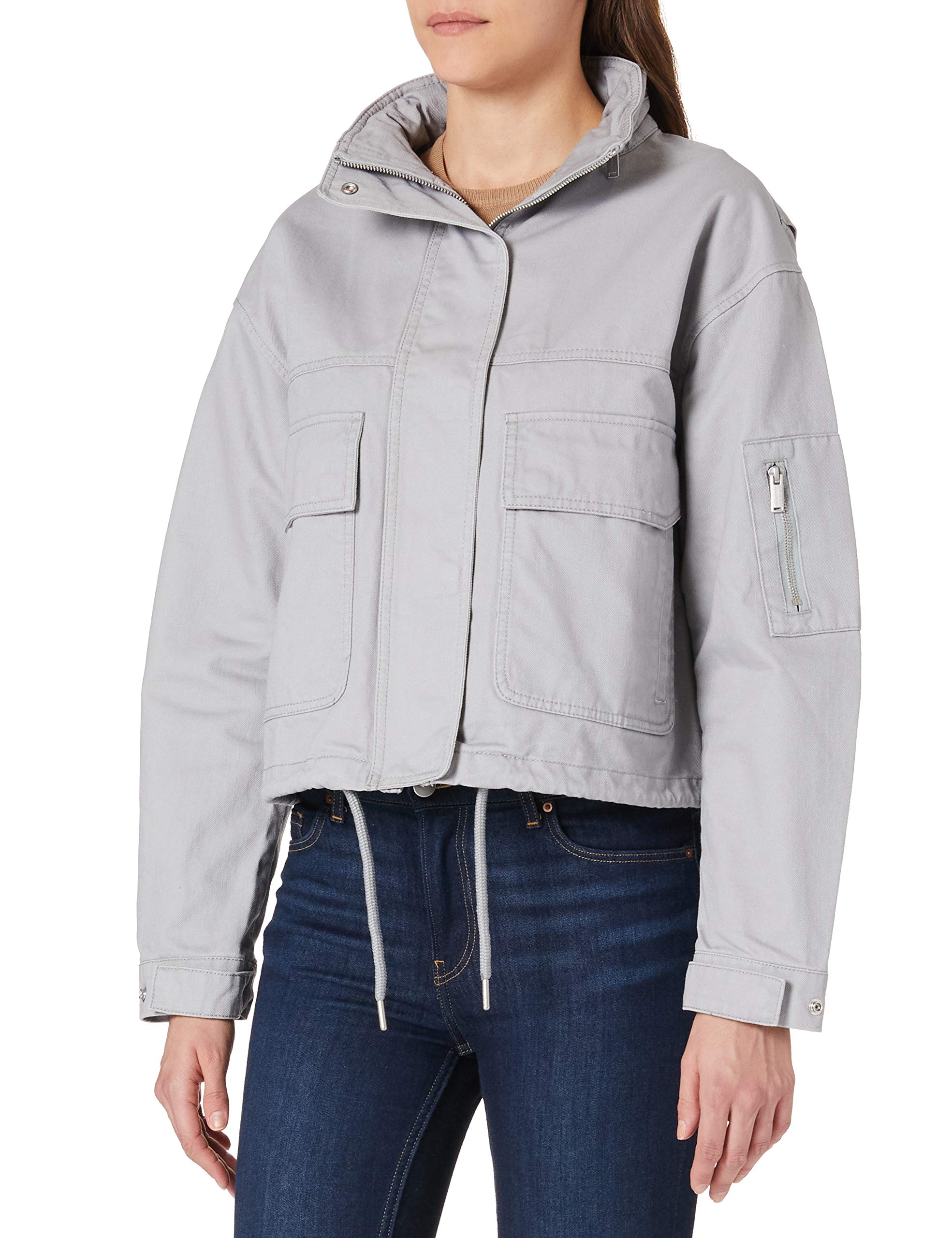 Superdry Womens Bora Cropped Jacket Bora Cropped Jacket